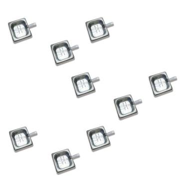 Imagem de CONJ 9 CUBAS Gastronômicas Em INOX 1/6x65 mm 900 ml + 9 TAMPAS 1/6 Em 