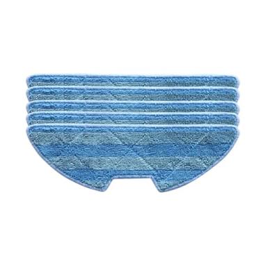 Imagem de Escova lateral, rolo principal e filtro HEPA para aspirador de pó, pano de limpeza, compatível com peças de reposição para aspirador robô Rovus.(Dark Grey)