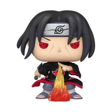 Imagem de Pop! Itachi Uchiha (Fireball Jutsu) with Pop! Protector