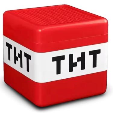 Imagem de Caixa de Armazenamento Criativa para Blocos de Construção Magnéticos c/Base de Montagem na Tampa (TNT MAX)