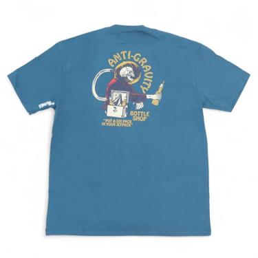 Imagem de Camiseta Volcom Comfort Antigravity - Azul (Oversize)-Masculino