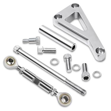 Imagem de Suporte alternador SBC, bomba de água comprida, suporte de alternador de alumínio Lwp polido para Chevy SBC 350 motor de bloco pequeno