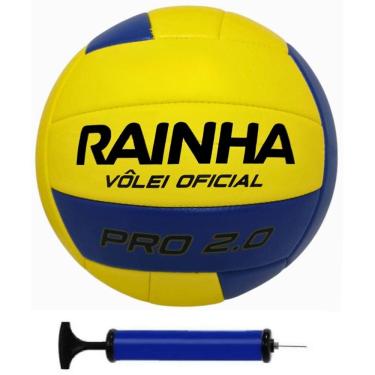 Imagem de Bola Rainha Volei Oficial Pró 2.0 + Bomba De Ar