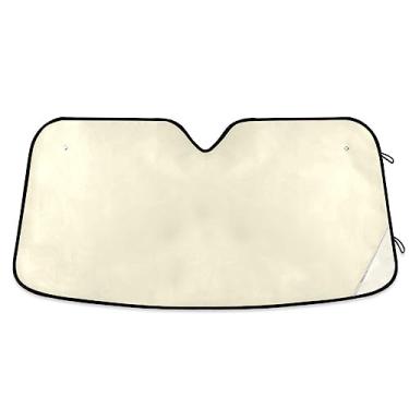 Imagem de Persianas de sol de carro Cornsilk para janela de carro, para para-brisas, acessórios de carro de verão