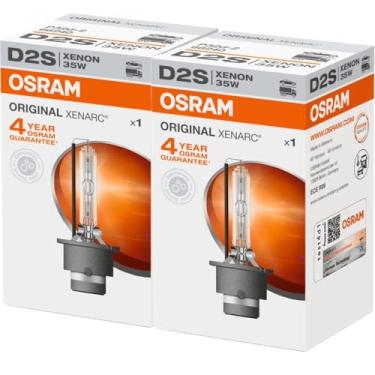 Imagem de Conjunto de 2 lâmpadas Osram/Sylvania Xenarc (Xenon) D2S Farol # 66240 - Novo OEM - 35W/P32d - Feito na Alemanha