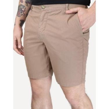 Imagem de Bermuda Reserva Masculina Elastano Stone Cáqui-Masculino