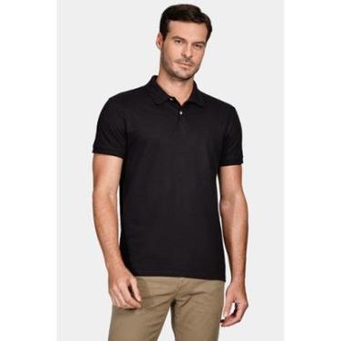 Imagem de Polo Aramis Piquet Duplo Gola Relevo Preto-Masculino