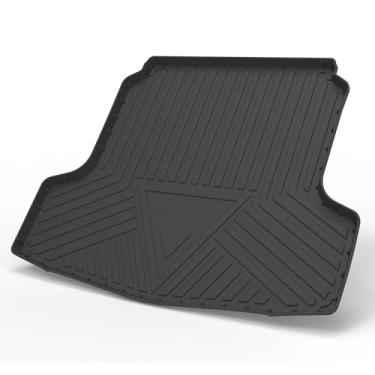 Imagem de Generic APEXMOTION Forro de carga para: /-Nissan Altima Sedan 2013 2014 2015 2016 2017 2018 Protetor de chão Tapete protetor de chão Bandeja de forro de porta-malas Tapete traseiro de borracha