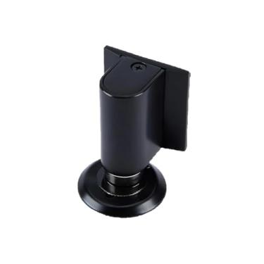 Imagem de Rolha de cunha de porta, sem furadeira, batentes invisíveis para portas internas, batentes magnéticos para a parte inferior da porta, batente de porta invisível resistente, suporte magnético para