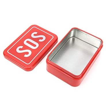 Imagem de RiToEasysports Caixa de Primeiros Socorros, Caixa de Equipamentos de Emergência Ao Ar Livre SOS de Ferramentas de Aço Inoxidável para Salvamento Kit de Primeiros Socorros Com Cor