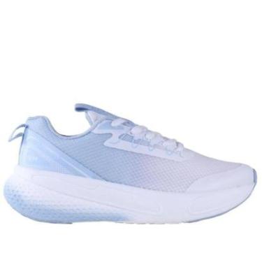 Imagem de Tênis Running Via Marte Feminino 323-001 Branco/Azul-Feminino