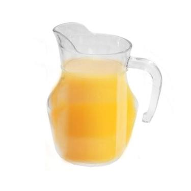 Imagem de Jarra Retro Vintage 500ml Suco Água Transparente Plástico FRG0439 Frig