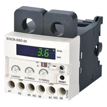 Imagem de EOCR-SSD Digital Electronic Overload Relay Motor Protector Thermal Overload Relay 1Pcs(Un 380VAC,3-30A)