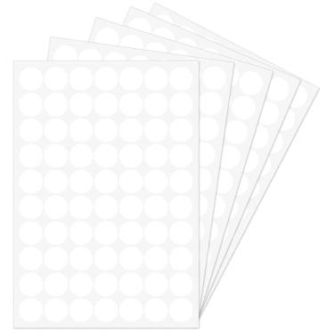 Imagem de Ouzoustate Adesivos coloridos removíveis de 2,5 cm, 700 peças, à prova d'água, etiquetas circulares redondas fáceis de retirar para caixas, adesivos de venda de garagem e quintal etiquetas de preço em