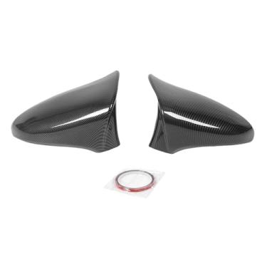 Imagem de aqxreight Capa de Espelho Retrovisor de Fibra de Carbono, Substituição para IS200 IS250 IS300 IS350 2014 2020, Com Material ABS para Maior Proteção e Estilo