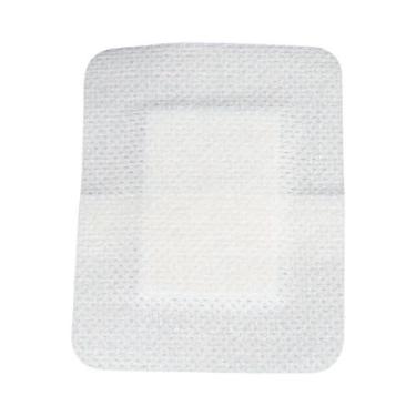 Imagem de 50pcs Curativos Adesivos Respiráveis Para Feridas, Patches De Gaze Com