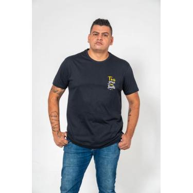 Imagem de camiseta evangélica masculina de 100 algodão - Luau Brasil, G1