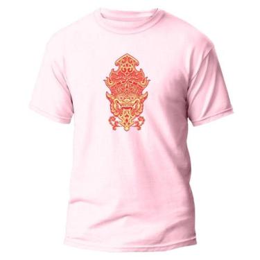 Imagem de  Camiseta Basica Algodão Premium Estampa Digital  Barong - Pavesi, Ros