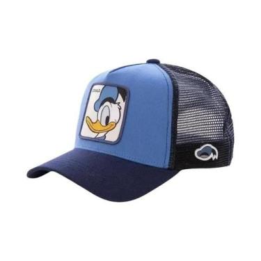 Imagem de Boné De Algodão Unissex Disney Mickey Minnie Donald Duck, Boné De Hiph