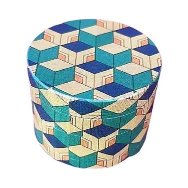 Imagem de Moedor De Ervas De Metal De 2 Polegadas, Moedor De Pimenta Em Estilo C