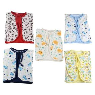 Imagem de Kit 5 Conjuntos Pagão Menino Recém Nascido Roupa Para Bebê - Lou Kids,