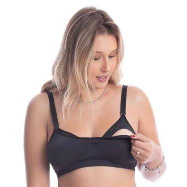 Imagem de Kit com 3 Soutien Amamentacao Sutia Amamentar Microfibra Gestante-Feminino