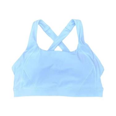 Imagem de Top Esportivo Sexy Para Mulheres, Sutiã De Ginástica Com Estiramento, 