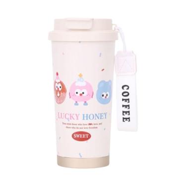 Imagem de predolo Caneca Térmica de aço Inoxidável Fácil de Limpar, Ideal para Escritório, Uso Externo E Casa.