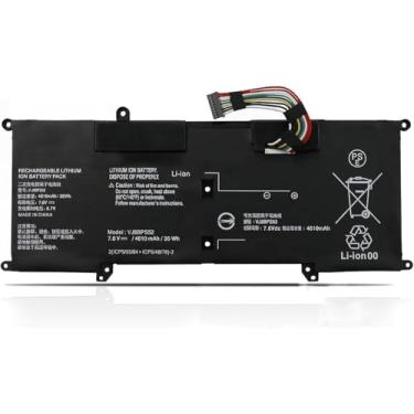 Imagem de VJ8BPS52 V-J8BPS52 Batería para portátil Compatível com Sony VAIO S11 S13 S14 SX12 SX14 VJPG11C11N VJS132C11W VJS132C11L VJS132C11N VJS132C11T VJS141C11L VJS141C VJS132C Series(7.6V 35Wh)