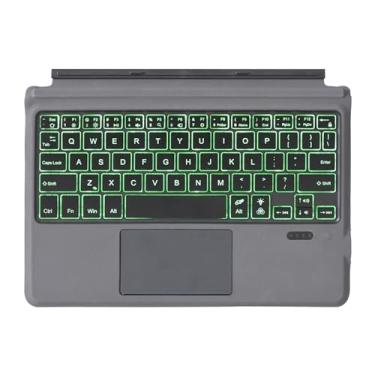 Imagem de Teclado Portátil Ergonômico 7 Cores de Iluminação Sem Compatível com Surface Go2 3 Série Go Bateria Longa Duração Escolhas Personalizadas Ideal para Computador