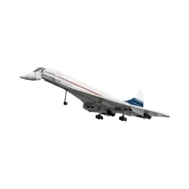 Imagem de Modelo De Avião De Blocos De Montar Concorde Airbus 2083 De 105cm, Bri