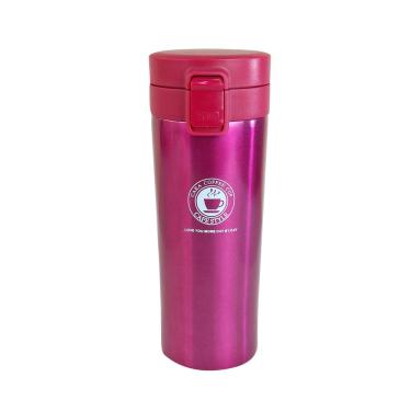 Imagem de Copo Isotérmico De Inox Com Trava 360Ml Quente Frio Café