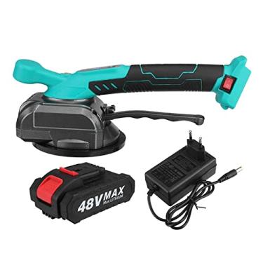 Imagem de U5GAAALPPQ9 Ferramenta de instalação de bancada 48 V máquina de azulejos vibrador de azulejo máquina de colocação de piso ajustável ferramentas de nivelamento de vibrador de piso automático (cor: 1