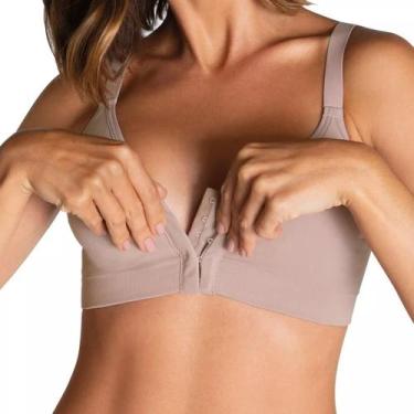 Imagem de Sutiã Pós Cirúrgico Loba 41027 Abertura Frontal Casapaula - Lupo, Nude