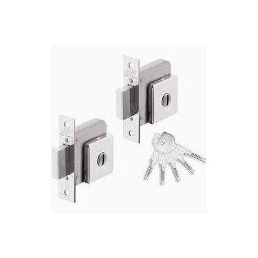 Imagem de Fechadura auxiliar 2200 dulpa quadrada c/091 xp fci cromada - IMAB