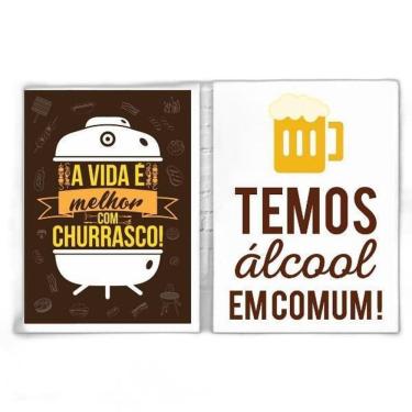 Imagem de Kit 2 Quadros Para Cantinho Do Churrasco 33X24Cm - Com Vidro