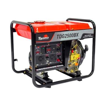 Imagem de Gerador Diesel Toyama 2200W Biv 115/230V 2,5L TDG2500BX