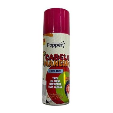Imagem de Tinta Cabelo Rosa Cintilante 125ml Popper