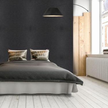 Imagem de Papel de Parede Adesivo Autocolante Decorativo Preto 1 ROLO 5 Metros x