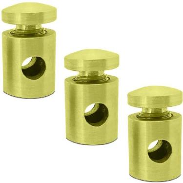 Imagem de Kit Com 3 Desviador De Cabo Para Pendentes Lustre Dourado - Geral