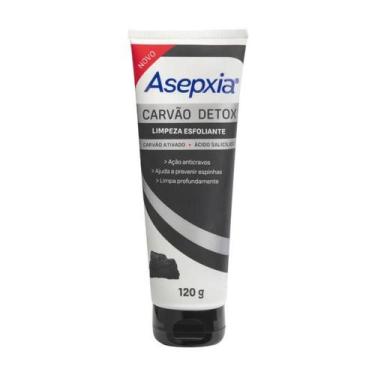 Imagem de Esfoliante Facial Asepxia Carvão Detox com 120g - GENOMMA LABORAR