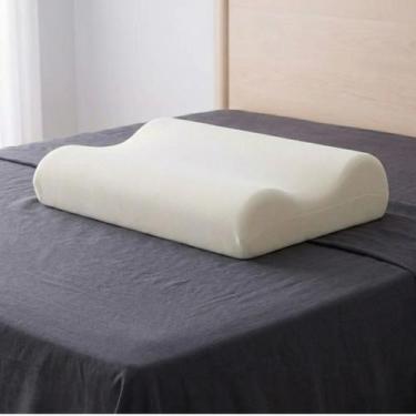 Imagem de Travesseiro Cervical Ondulado Ortopédico Anatômico Nasa Viscoelástico 