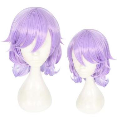 Imagem de Peruca de cosplay Maleficents Silvers Synthetic Hair Anime - yiweisai
