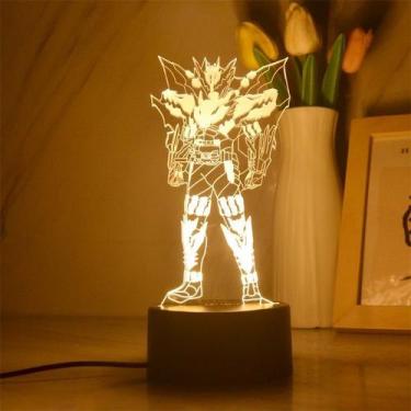 Imagem de Luz noturna Kamens Riders Cross-Z 3D com mudança de cor - Yiweisai