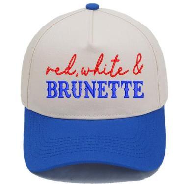 Imagem de Boné de beisebol, chapéu liso de algodão com slogan bordado - Yiweisai