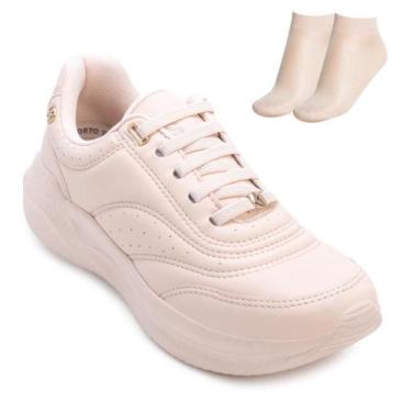 Imagem de Tênis Esportivo Kolosh R e Meia KL26-E0561, Rosado, 37