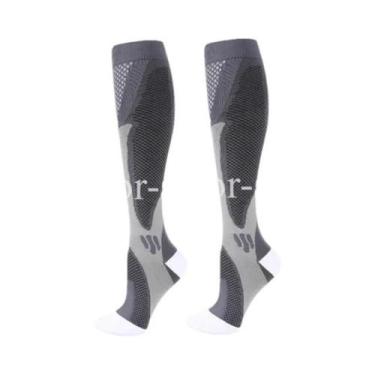 Imagem de Meias De Compressão Para Homens E Mulheres 20-30mmHg, Meias Altas Para