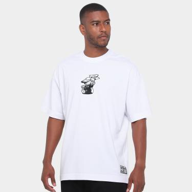 Imagem de Camiseta Oversized Santos Pela Bandeira que Ensina Masculina-Masculino