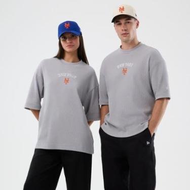 Imagem de MLB NEW ERA WAFFLE BOX TEE NEYMET DGR-Masculino