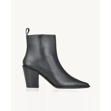 Imagem de Bota Uza Salto Médio Davos Preto-Feminino